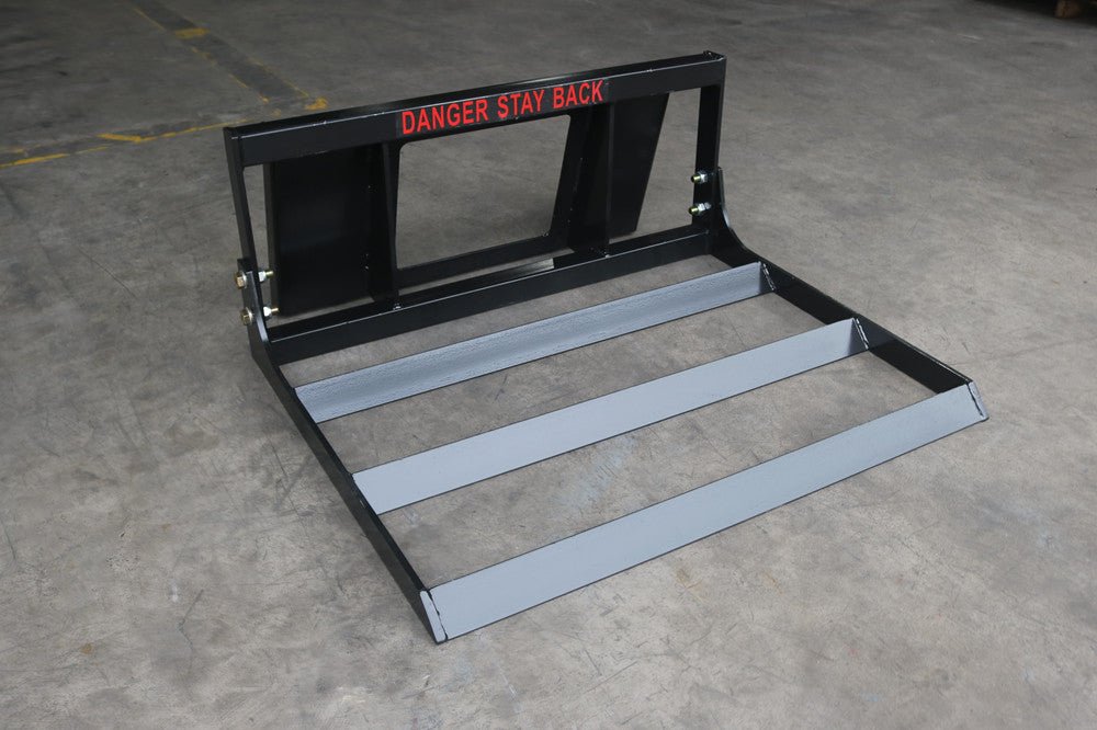 Skid Steer Leveling Bar Attachment front view
LB1120 grading bar on concrete surface
Top-down view of driveway leveler skid steer attachment
Close-up of welded leveling blades and steel frame
