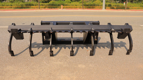 New Skid Steer Front - Mounted Ripper Attachment – 82 Working Width 7 - Tooth Soil Loosener Model SU22506 - with | Sold by Uncle Wiener's Wholesale