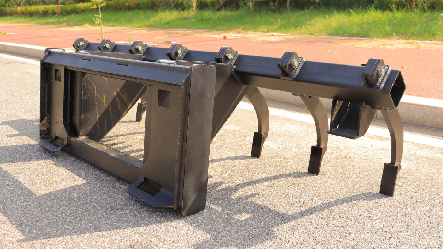 New Skid Steer Front - Mounted Ripper Attachment – 82 Working Width 7 - Tooth Soil Loosener Model SU22506 - with | Sold by Uncle Wiener's Wholesale