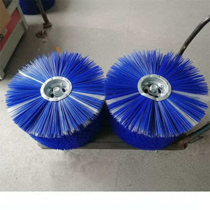 Bright blue replacement bristle for hydraulic skid broom