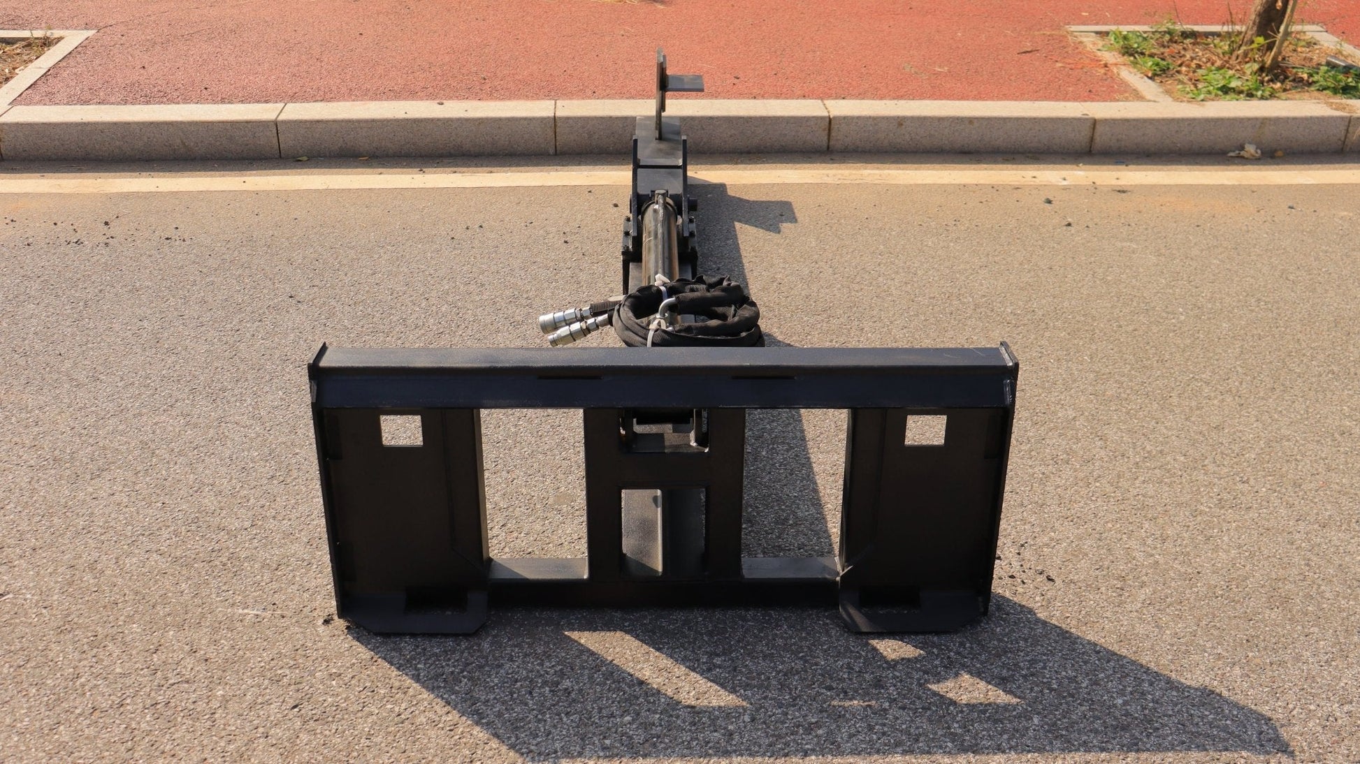 New Skid Steer Log Splitter Attachment – 35.4" Hydraulic Stroke Front Blade Design SU22500 - with | Sold by Uncle Wiener's Wholesale