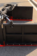 New Skid Steer Manure Pusher Attachment – 72 to 118 Working Width Heavy - Duty Scraper Livestock Waste Cleaner SU22502 - with | Sold by Uncle Wiener's Wholesale