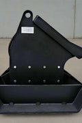 Skid Steer Plate Compactor front angled view
Skid Steer Compactor attachment side profile
Black vibratory plate compactor shown with quick attach
Compactor attachment for skid steer with wide working surface