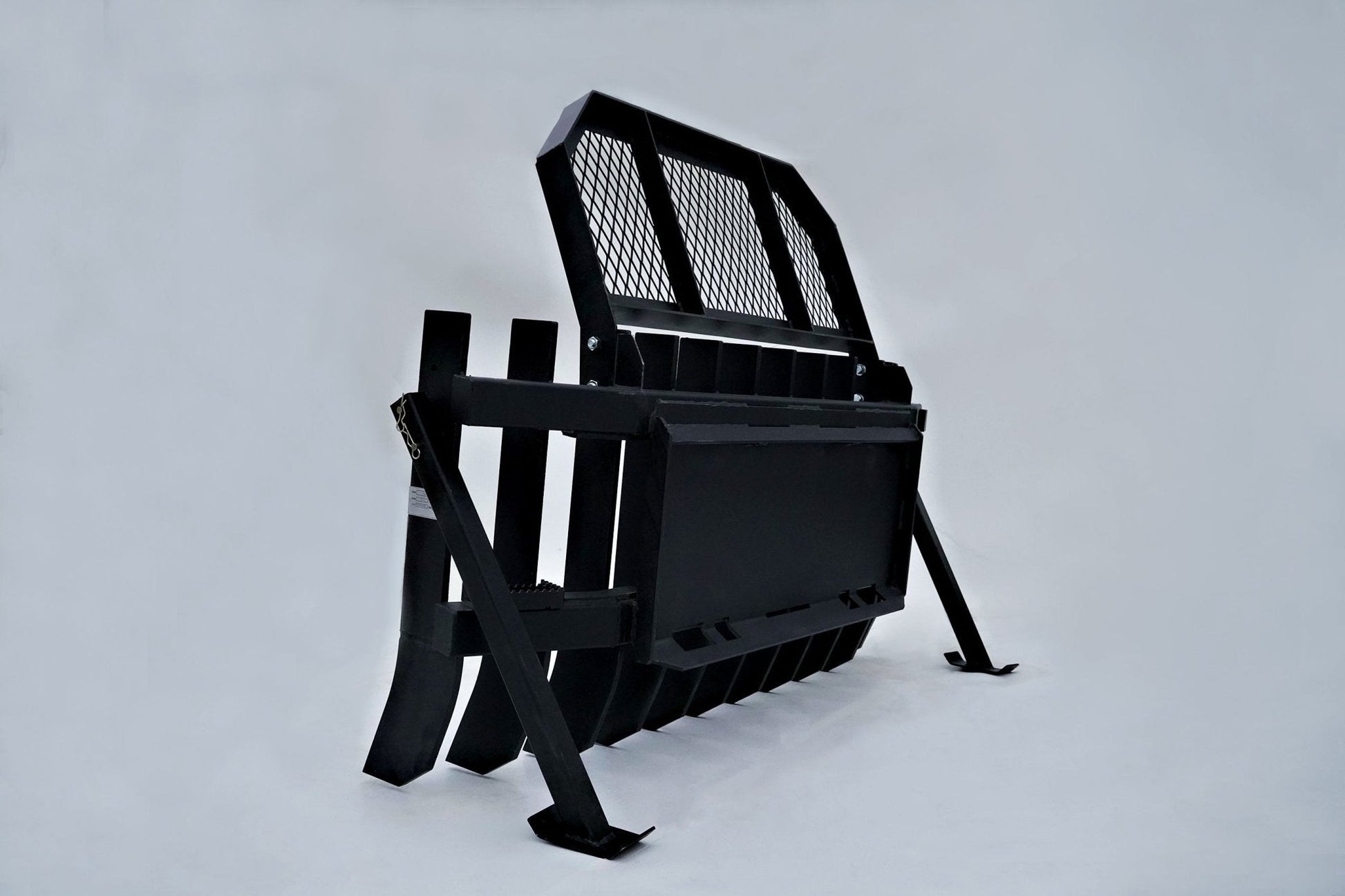 New Skid Steer Rake Screen Attachment – 70 Weed & Brush Clearing Tool with Protective Mesh SU22501 - with | Sold by Uncle Wiener's Wholesale