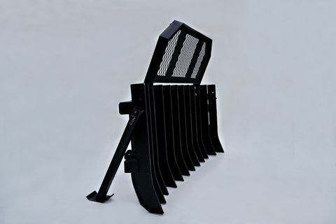 New Skid Steer Rake Screen Attachment – 70 Weed & Brush Clearing Tool with Protective Mesh SU22501 - with | Sold by Uncle Wiener's Wholesale