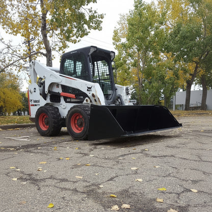 NEW SKID STEER SNOW & MULCH BUCKET - with 92" | Sold by Uncle Wiener's Wholesale