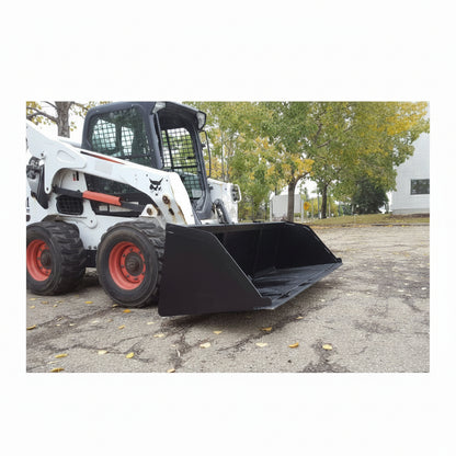 NEW SKID STEER SNOW & MULCH BUCKET - with 68" | Sold by Uncle Wiener's Wholesale