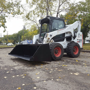 NEW SKID STEER SNOW & MULCH BUCKET - with 68