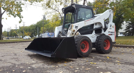 NEW SKID STEER SNOW & MULCH BUCKET - with 68" | Sold by Uncle Wiener's Wholesale
