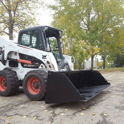 NEW SKID STEER SNOW & MULCH BUCKET - with 102" | Sold by Uncle Wiener's Wholesale