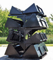 New Skid Steer & Tractor Attachment Storage Rack – 4 Bucket, 8 Bucket ...