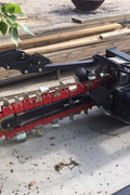 SKID STEER TRENCHER AND AUGER DISCHARGE ATTACHMENT - Skid Steer Attachment with | Sold by Uncle Wiener's Wholesale