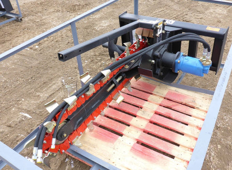 SKID STEER TRENCHER AND AUGER DISCHARGE ATTACHMENT - Skid Steer Attachment with | Sold by Uncle Wiener's Wholesale
