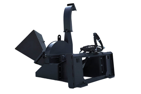 New Skid Steer Wood Chipper Attachment – Heavy - Duty Universal Quick - Attach Chipper for Loaders SU225014 - with | Sold by Uncle Wiener's Wholesale