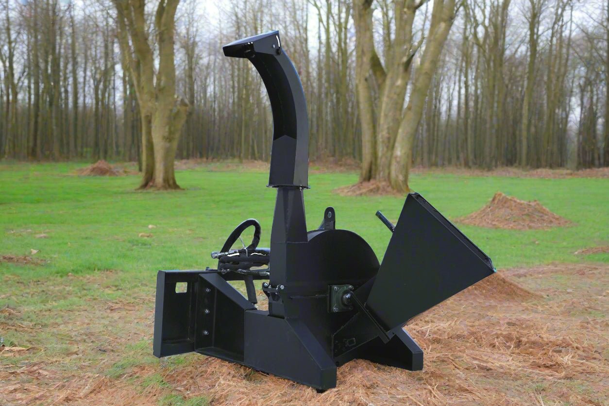 Chipper Loading Arm New Skid Steer Wood Chipper Attachment – Heavy-Duty Universal Quick-At ...