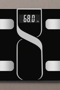 Smart Bluetooth body fat scale with black tempered glass platform
Digital weight and BMI tracker scale with app connectivity
Fitness scale for home use with wireless syncing
Body composition analyzer scale with LCD
Digital smart scale for multiple user tracking