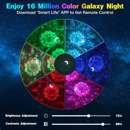 New Smart Star Projector Night Light – App & Alexa Controlled Galaxy Light for Bedroom & Kids S3059 - with | Sold by Uncle Wiener's Wholesale