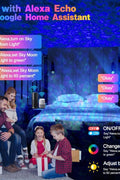 New Smart Star Projector Night Light – App & Alexa Controlled Galaxy Light for Bedroom & Kids S3059 - with | Sold by Uncle Wiener's Wholesale