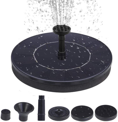 NEW Solar Fountain Pump Floating 629SFF – Eco - Friendly Bird Bath & Garden Water Feature - with | Sold by Uncle Wiener's Wholesale
