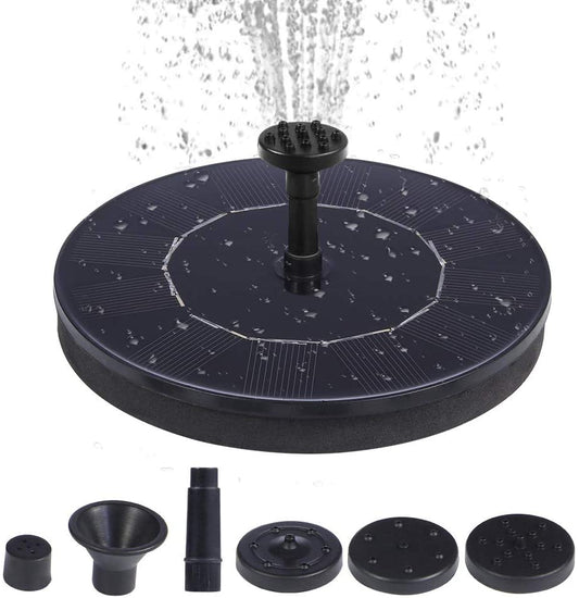 NEW Solar Fountain Pump Floating 629SFF – Eco - Friendly Bird Bath & Garden Water Feature - with | Sold by Uncle Wiener's Wholesale