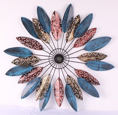 NEW Solar Garden Metal Wind Spinner Windmill 517043 – Colorful Kinetic Yard Art - with | Sold by Uncle Wiener's Wholesale