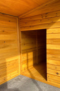Solid Wood Outdoor Dog Kennel and Chicken Coop

Large Weatherproof Dog House and Chicken Shelter

Eco-Friendly Fir Wood Dog Kennel with Asphalt Roof