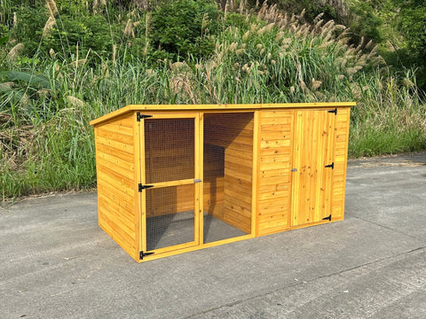 Solid Wood Outdoor Dog Kennel and Chicken Coop

Large Weatherproof Dog House and Chicken Shelter

Eco-Friendly Fir Wood Dog Kennel with Asphalt Roof