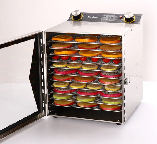 New Stainless Steel 12 - Layer Food Dehydrator Machine – Large Capacity Pet Snack & Food Dryer - with | Sold by Uncle Wiener's Wholesale