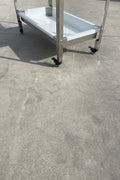 Stainless steel 3-tier kitchen trolley cart front view

Rolling utility shelf for commercial kitchens

3-shelf stainless steel transport cart with wheels

Commercial-grade stainless steel mobile cart

Trolley with locking caster wheels for food service