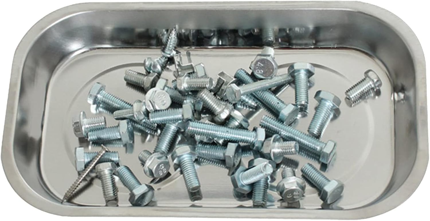 NEW Stainless Steel Magnetic Parts Tray TP01095 - with | Sold by Uncle Wiener's Wholesale