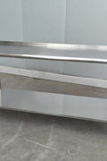 Stainless steel rolling work table with locking wheels – front view

48-inch stainless steel prep station with under-shelf and casters

72-inch commercial kitchen table with wheels – side angle

Mobile food service prep table with heavy-duty design

Industrial stainless table in warehouse environment