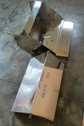 "30 inch stainless steel battery step box for Peterbilt trucks"
"Heavy-duty battery storage box with polished finish"
"Polished stainless step box compatible with Peterbilt 359, 379, 388, 389"
"Truck battery box with reinforced base and secure lid straps"