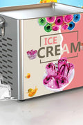 “Rolled ice cream machine with colorful ingredients”

“Stainless steel commercial ice cream maker on display”

“180W rolled ice cream maker with side ventilation holes”

“Rolled ice cream prep on freezing plate”

“Ice cream rolls being made with spatula”