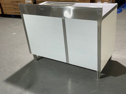 Stainless steel utility sink with 3 drawers front view

Commercial sink cabinet for restaurant or kitchen use

Stainless sink station with pull-out storage drawers

Industrial-grade sink unit with integrated storage

Compact kitchen sink workstation for food prep areas