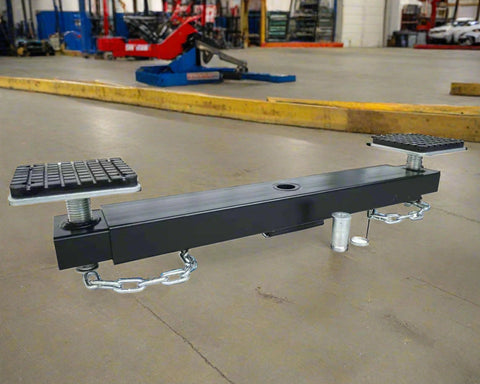 Steel Floor Jack Cross Beam – Heavy-Duty 2-Ton Lift Adapter
Undercarriage Lift Support Bar for Vehicle Jacks – Model 954340
Adjustable Jack Beam for Garage and Auto Shops