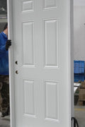 New Steel Prehung Insulated Entry Door – Canadian Standard Sizes - with 32″ x 80″ Left Swing | Sold by Uncle Wiener's Wholesale