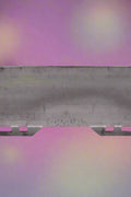 Weld-on quick attach mount plate for skid steer loaders

Universal steel plate with skid steer quick attach cutouts

Side view of heavy-duty quick attach skid steer plate

Grade 50 steel weld-on plate for skid steer attachment conversion