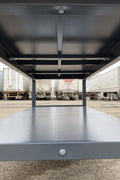 Steel Rolling Tool Table with Two Layers and Locking Casters – TC025M

Mobile Workbench with Gray Finish in Garage Setup

Heavy-Duty 2-Tier Steel Workstation for Industrial Use

Tool Table with Smooth-Rolling Wheels and Shelf Storage

Front Angle of Steel Workbench with Lower Shelf and Locking Wheels

Industrial Workshop Setup Featuring TC025M Rolling Bench

Side View of Assembled Rolling Work Table in Gray Metal