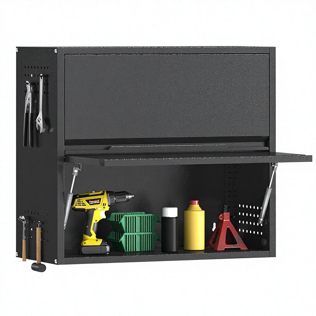 NEW Steel Utility Cabinet 27.2″ × 12.6″ × 25.6″ Black Workshop Storage YCDM229 - with | Sold by Uncle Wiener's Wholesale