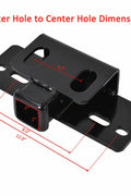 Step bumper hitch mount with 2-inch receiver and 5000 lbs capacity – Model S1057