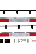 New Straight Bar Mud Flap Bracket – Heavy - Duty Anti - Spray Mounting Bracket for Trucks & Trailers BK305 - with | Sold by Uncle Wiener's Wholesale