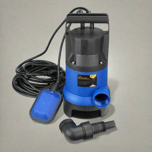 Submersible sump pump with float switch for dirty water removal

blue and black sump pump for residential basement use

1/2 HP sump pump model with high GPH flow

1.5 HP submersible pump for water drainage and flood prevention
