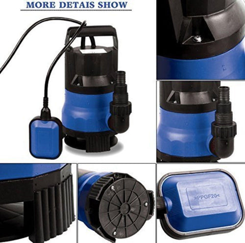 Submersible sump pump with float switch for dirty water removal

blue and black sump pump for residential basement use

1/2 HP sump pump model with high GPH flow

1.5 HP submersible pump for water drainage and flood prevention