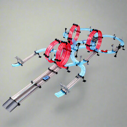 "Super Racing Car Track Toy with Magnetic Anti-Gravity Technology"

"984cm Long Track Race Car Set for Kids"

"Electric High-Speed Racing Cars with Loop Track"

"Dynamic Magnetic Racing Track Toy for Children"

"Super Fast Race Car Toys with Stunt Loops"