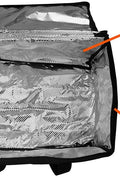 New Superior Insulated Food Delivery Bag – 21 x 11 Inch Thermal Carrier for Hot & Cold Foods 818845 - with | Sold by Uncle Wiener's Wholesale