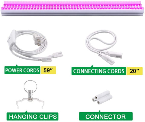 "T5 LED Grow Light 4FT 60W Full Spectrum for Indoor Plants"

"Yellow Red White LED Plant Growing Lamp"

"Full Spectrum 4FT Grow Light for Vegetables and Flowers"

"Energy Efficient T5 LED Grow Light for Seedlings"
