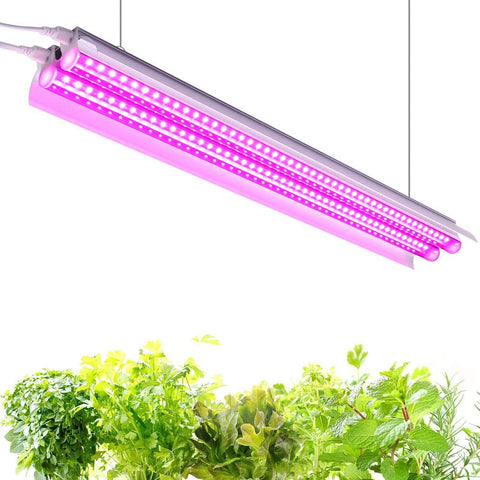 NEW T5 LED Grow Light 4ft Full Spectrum 60W - Yellow, Red & White - with RED & WHITE LED | Sold by Uncle Wiener's Wholesale