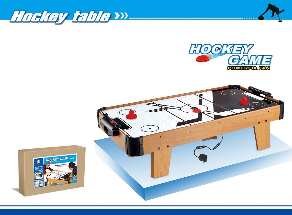 New Table Top Air Hockey Game – Compact 40" Electric Fan - Powered Set | A0033 - with | Sold by Uncle Wiener's Wholesale