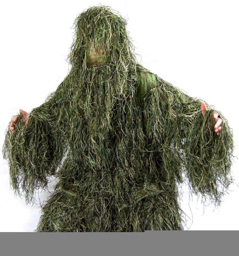 New Tactical 3D Camouflage Ghillie Suit for Hunting, Paintball, Wildlife Photography | SKU: GS004 - with | Sold by Uncle Wiener's Wholesale
