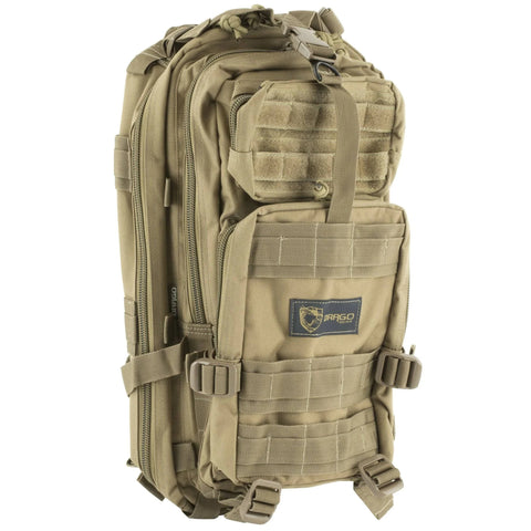 New Tracker Tactical Backpack – Military Style, Molle Compatible, Outdoor Hiking Bag - with TAN | Sold by Uncle Wiener's Wholesale